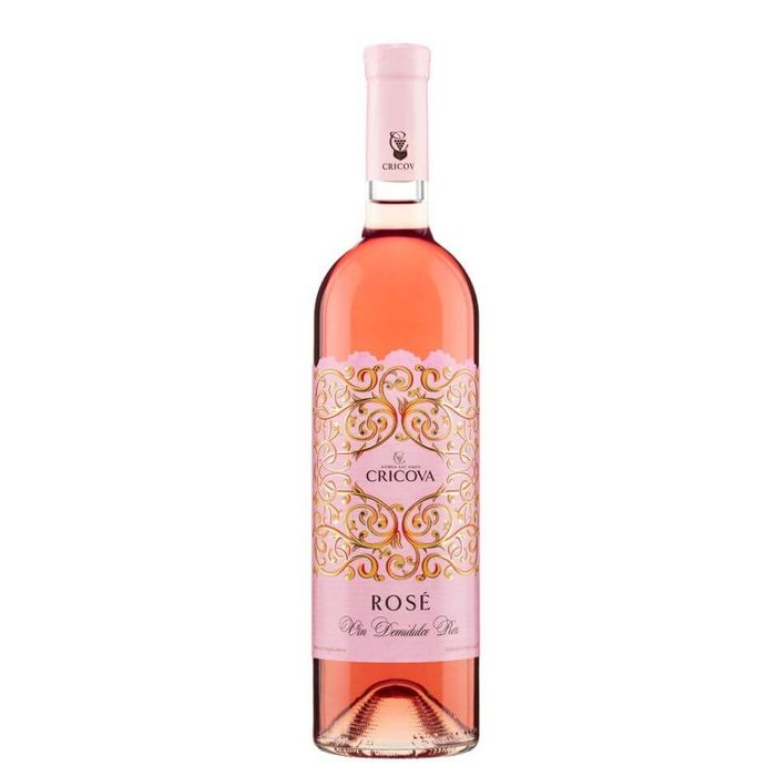 Cricova Vin Rose Demidulce Ornament 0.75L