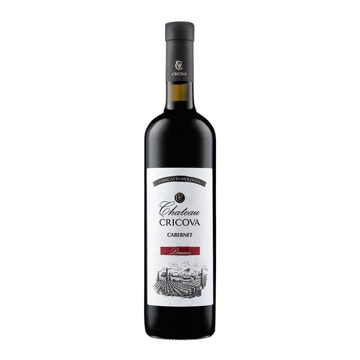 Cricova Vin Rosu Demisec Chateau Cabernet Sauvignon 0.75L