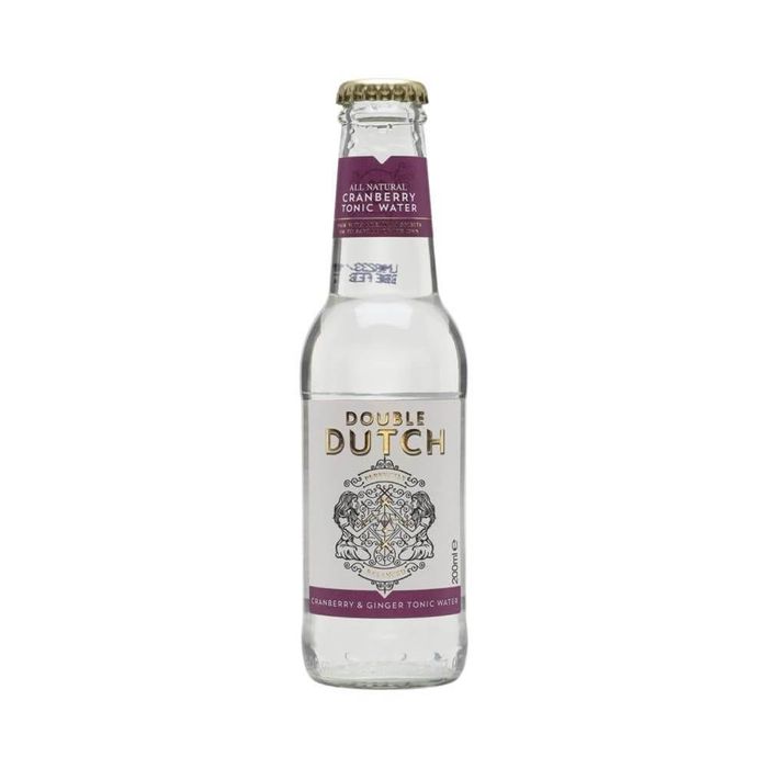 Double dutch cranberry & ginger tonic water 4 bucati x 0.2L 