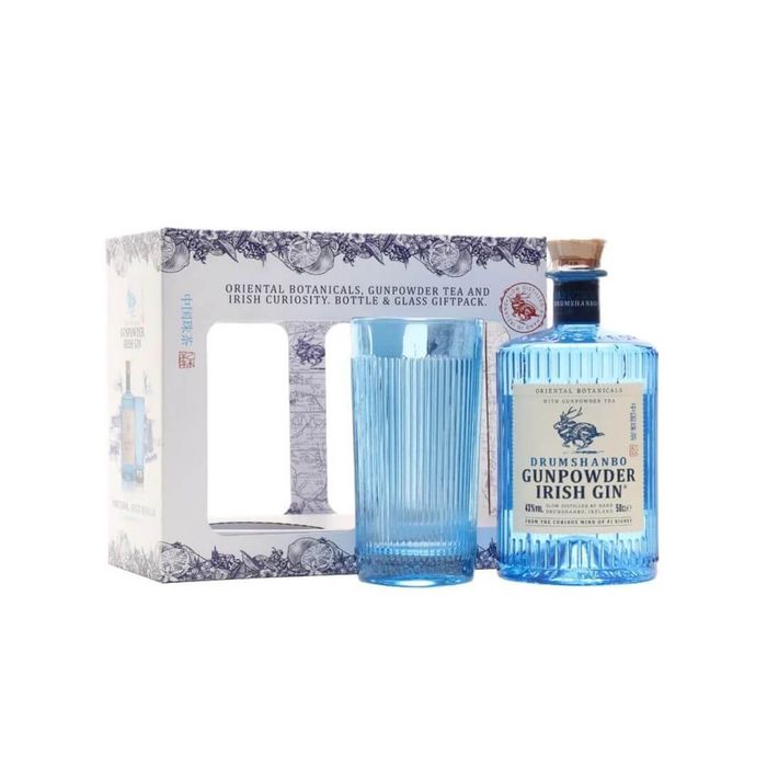 Drumshanbo Gunpowder Irish Gin 0.7L 1 Pahar 