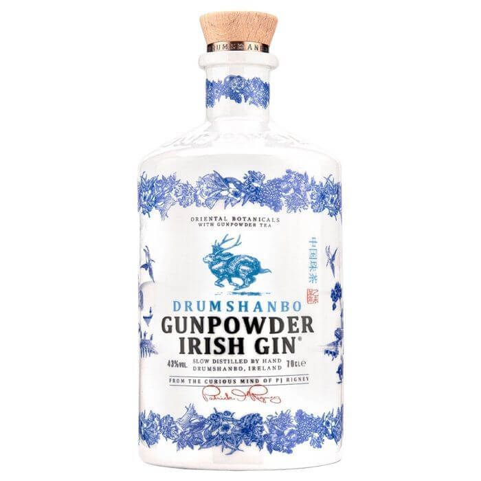 Drumshanbo Gunpowder Irish Gin Ceramic Bottle 0.7L