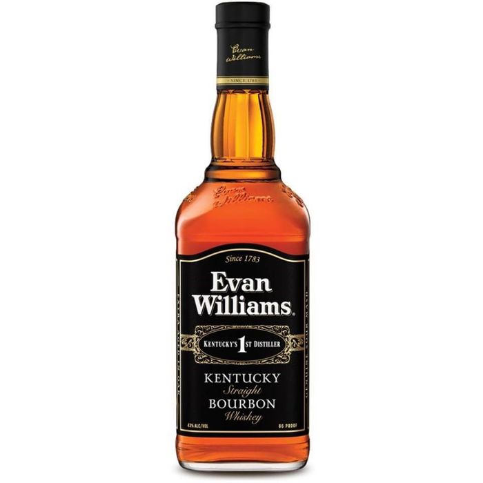 Evan Williams Black Bourbon Whisky 0.7L