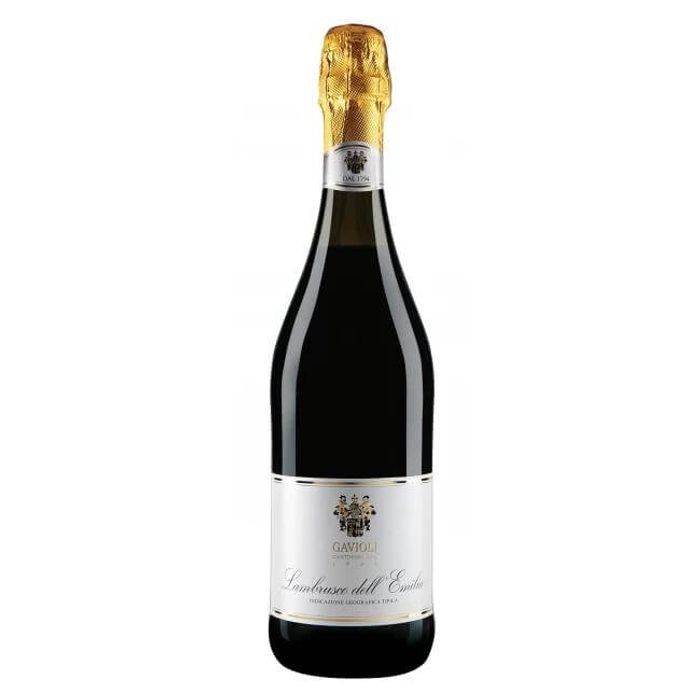 Gavioli Vin Petiant Lambrusco Rosu Dulce Emilia IGT 0.75L