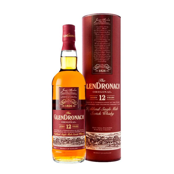 Glendronach 12YO Single Malt Whisky 0.7L