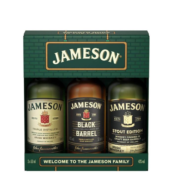 Jameson Irish Whisky 3 X 0.05L   