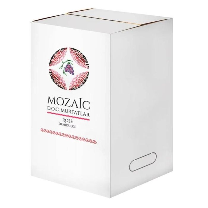 Jidvei Vin Rose Demidulce Mozaic BIB 10L