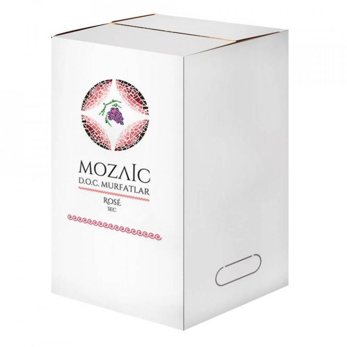 Jidvei Vin Rose Sec Mozaic BIB 10L 
