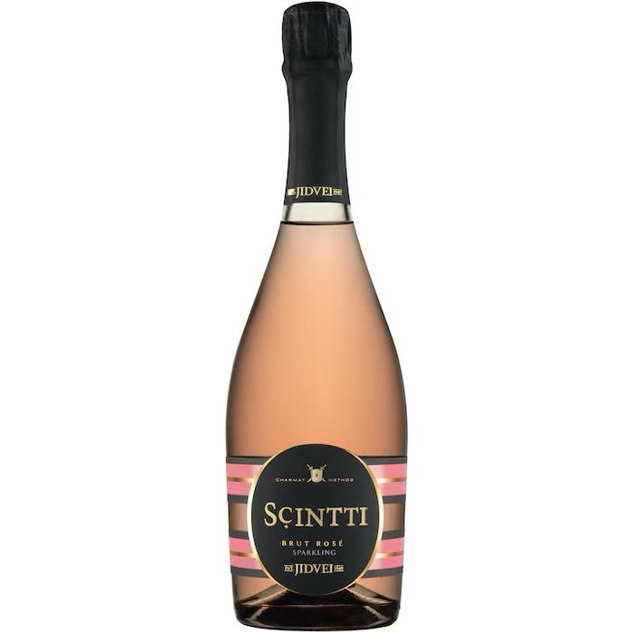 Jidvei Scintti Vin Spumant Rose Brut Syrah 0.75L