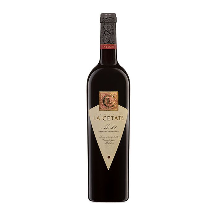 Crama Oprisor La Cetate Vin Rosu Merlot 0.75L