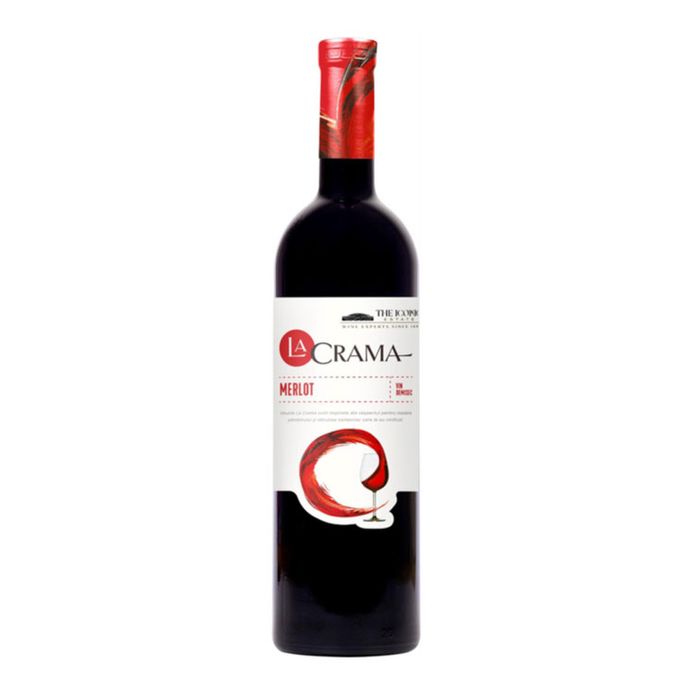 La Crama Vin Rosu Merlot 0.75L