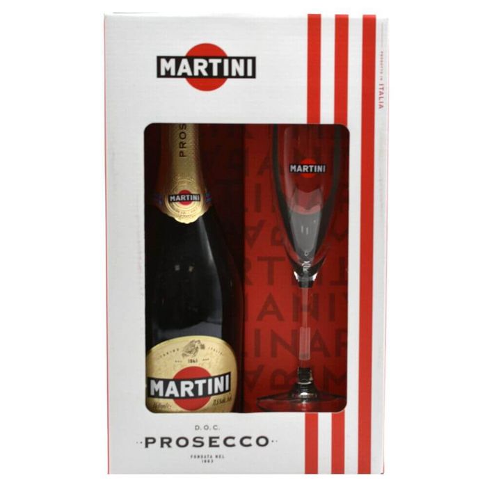 Martini Prosecco Doc + 1 pahar 0.75L