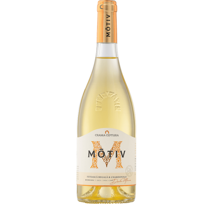 Crama Ceptura Vin Alb Motiv Feteasca Regala & Chradonnay 0.75L