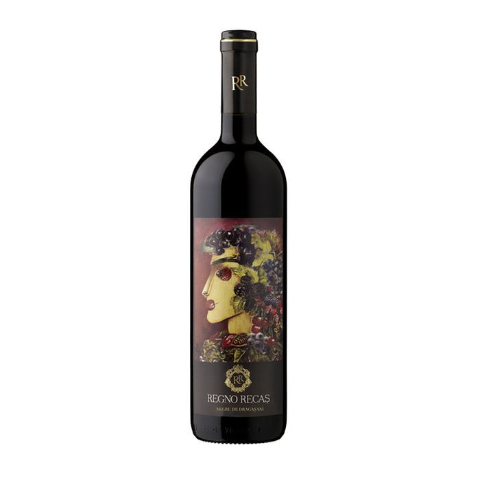Cramele Recas Vin Rosu Regno Recas Negru de Dragasani  0.75L