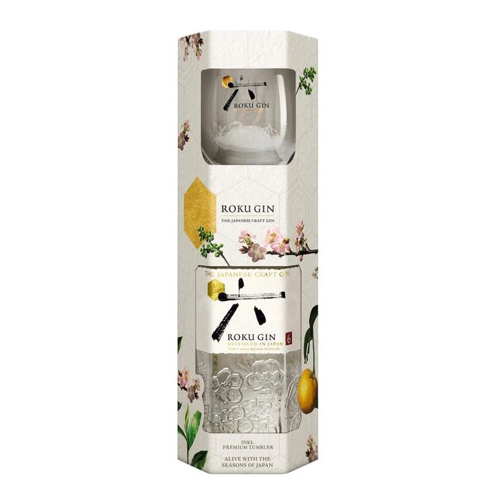 Roku Gin 0.7L 1 Pahar 