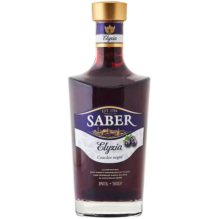 Saber Elyzia Lichior Coacaze Negre 0.7L 