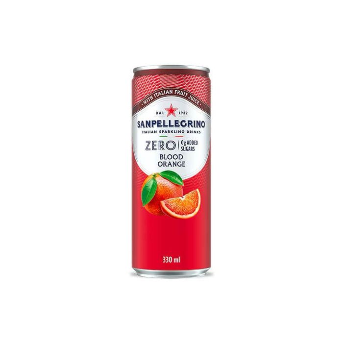 San Pellegrino Aranciata Rossa Zero 6 Bucati X 0.33L