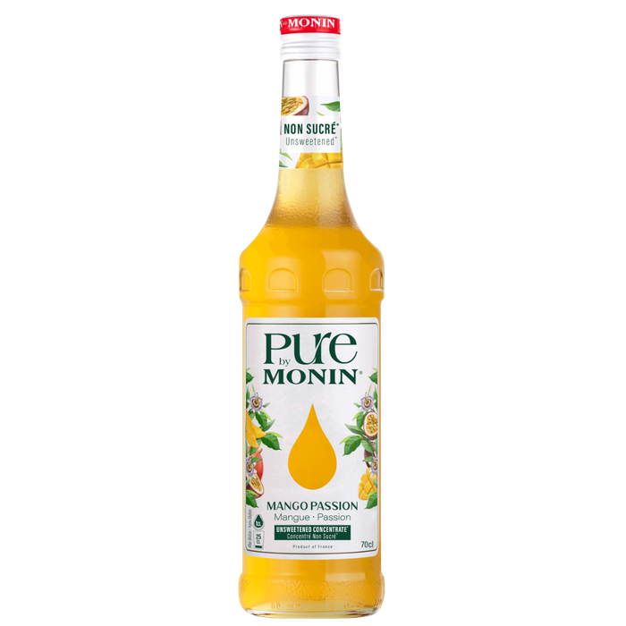 Pure by Monin Sirop Mango Passion Fara Zahar 0.7L 