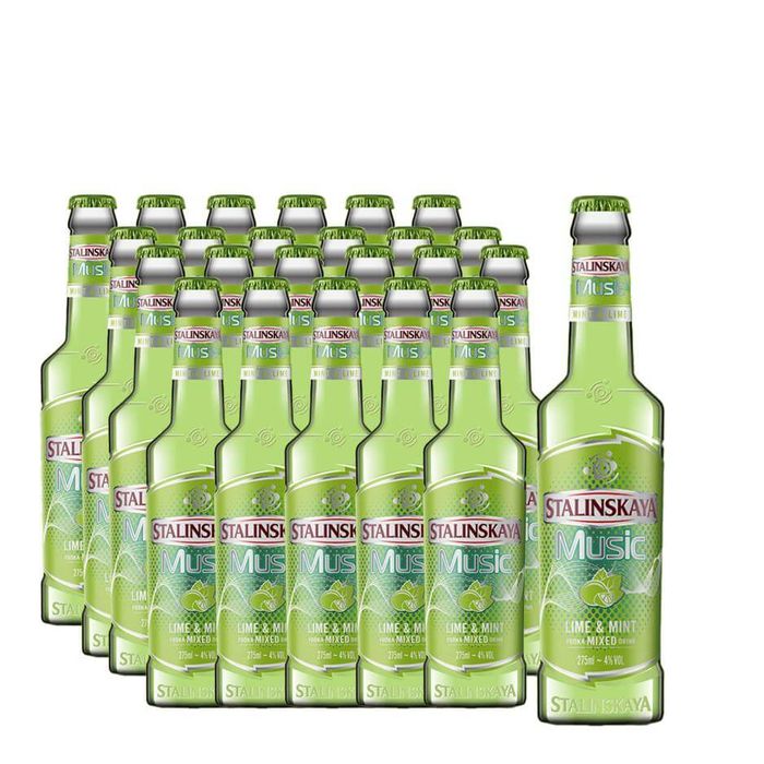 Stalinskaya Music Lime & Mint RTD 24 Bucati X 275 ML