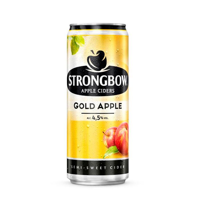Strongbow Cidru Gold Apple Doza 0.5L X 6 Bucati