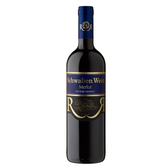 Cramele Recas Vin Rosu Schwaben Merlot 0.75L
