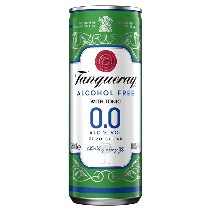 Tanqueray Gin Tonic 0% 4 Bucati X 0.25L 