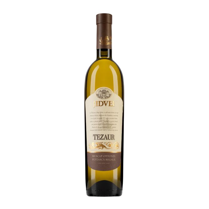 Jidvei Vin Alb Tezaur Muscat Ottonel & Feteasca Regala 0.75L