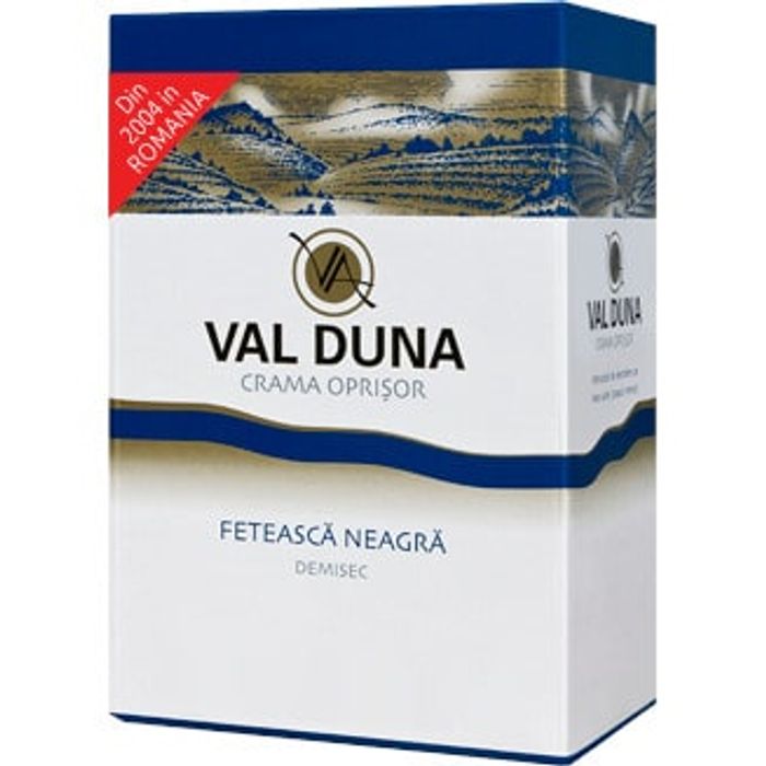 Crama Oprisor Val Duna Vin Rosu Feteasca Neagra BIB 3L