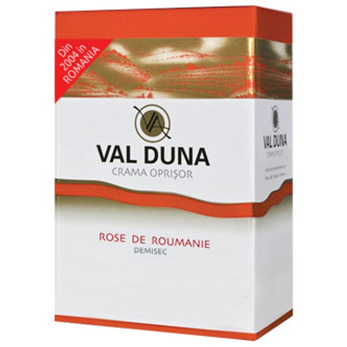 Crama Oprisor Val Duna De  Roumanie Vin Rose BIB 3L