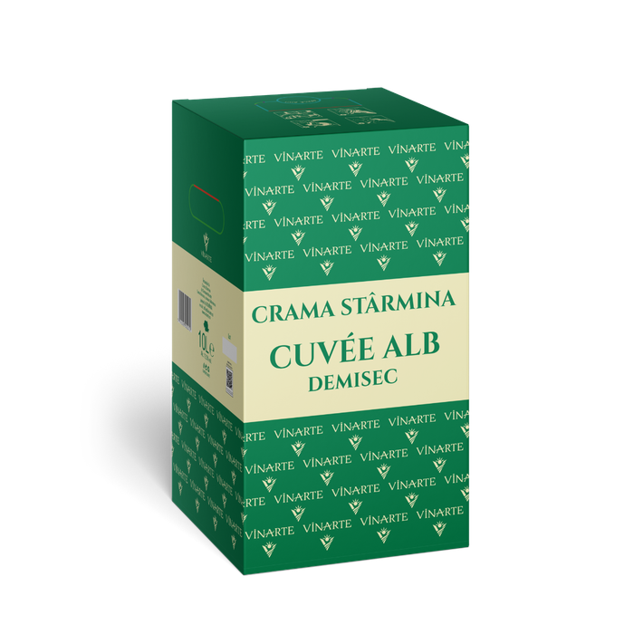 Vinarte Starmina Vin Alb Cuvee Demisec BIB 10L 
