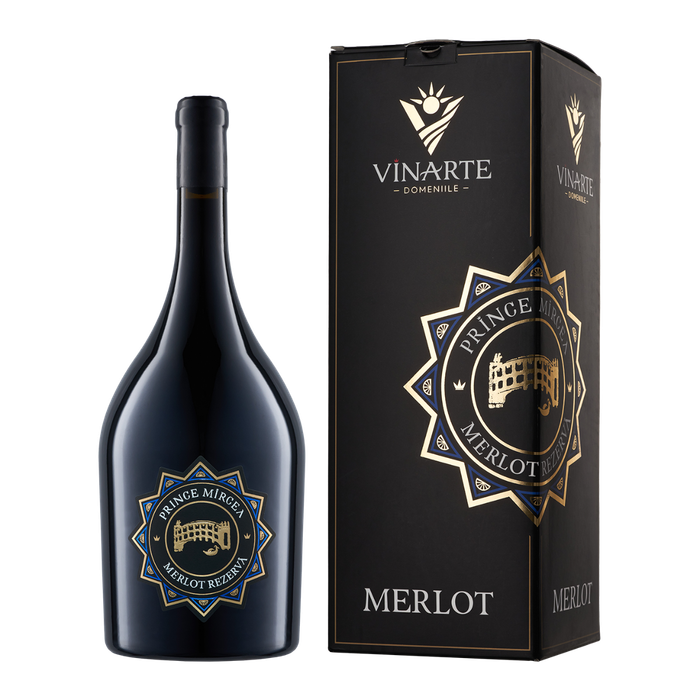 Vinarte Prince Mircea Vin Rosu Merlot Magnum 1.5L