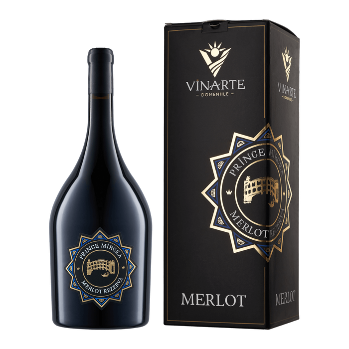 Vinarte Prince Mircea Vin Rosu Negru De Dragasani Magnum 1.5L 
