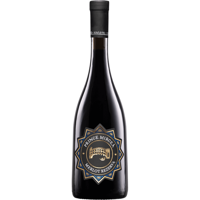 Vinarte Prince Mircea Vin Roșu Merlot 0.75L