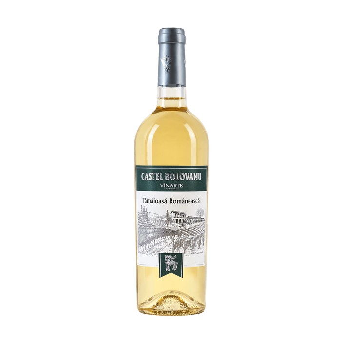 Vinarte Castel Bolovanu Vin Alb Tamaioasa Romaneasca 0.75L