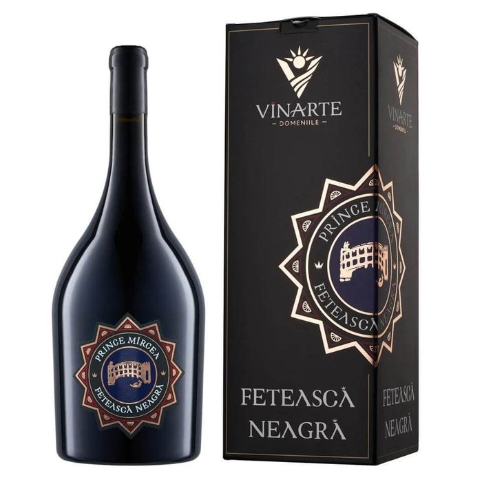 Vinarte Prince Mircea Vin Rosu Feteasca Neagra Magnum 1.5L 