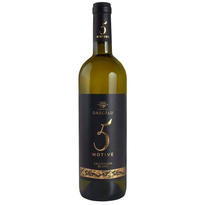 Domeniile Dascalu 5 Motive Vin Alb Sauvignon Blanc 0.75L
