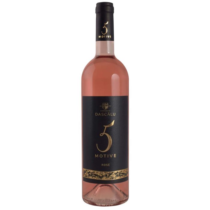 Domeniile Dascalu 5 Motive Vin Rosé Feteasca Neagra 0.75L Domeniile Dascalu 5 Motive Vin Rosé Feteasca Neagra 0.75L