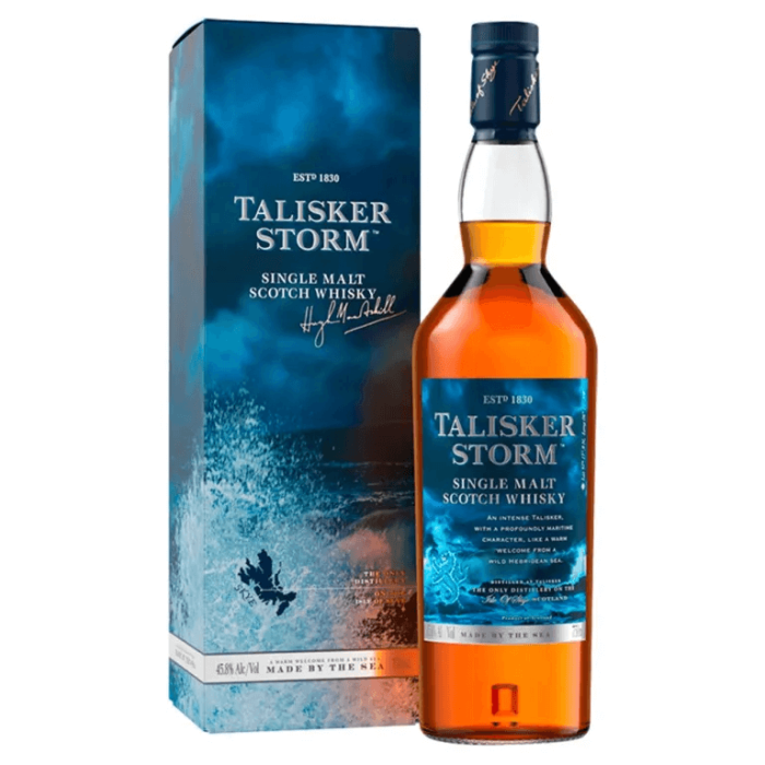 TALISKER STORM SINGLE MALT WHISKY 0.7L TALISKER STORM SINGLE MALT WHISKY 0.7L