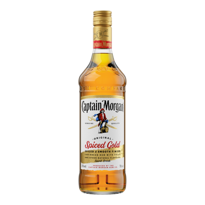 Rom Captain Morgan Spiced Gold, 35.0%, 0.7L Rom Captain Morgan Spiced Gold, 35.0%, 0.7L