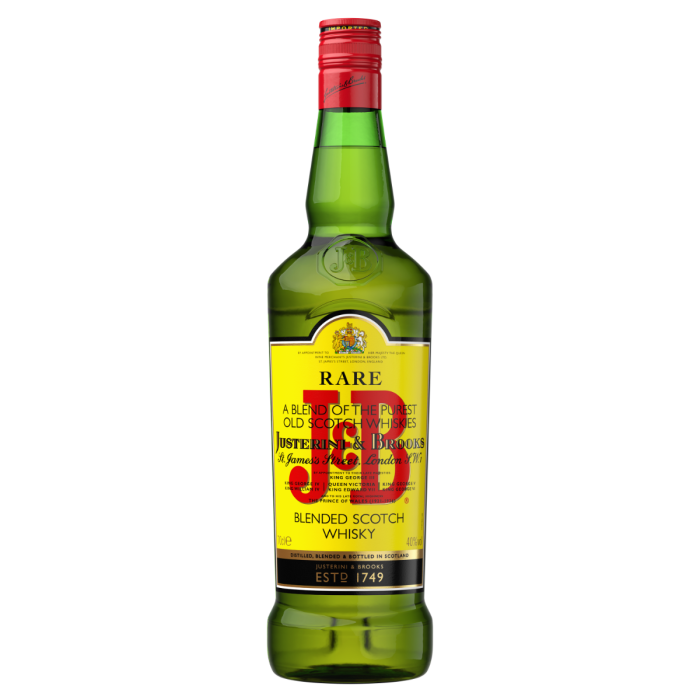 Whisky J&B Rare 40%, 0.7L Whisky J&B Rare 40%, 0.7L
