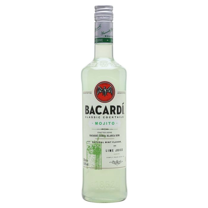Bacardi Rom Mojito 0.7L Bacardi Rom Mojito 0.7L