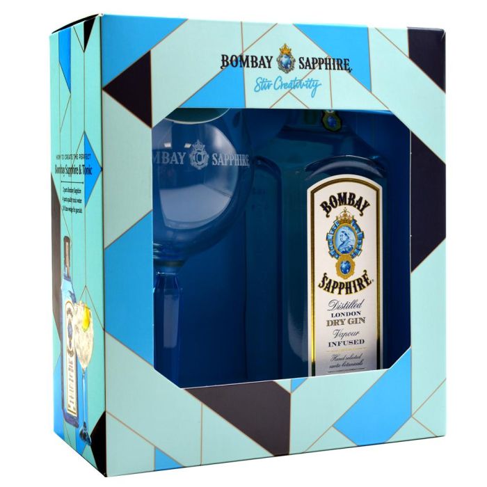 Bombay Sapphire Gin 1 Pahar 0.7L Bombay Sapphire Gin 1 Pahar 0.7L