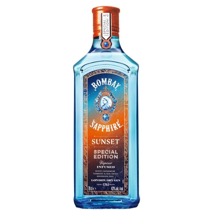 Bombay Sapphire Sunset Limited Edition Gin 0.7L
