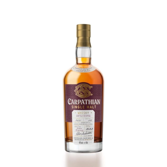 Carpathian Single Malt Whisky Pedro Ximenez 0.7L Carpathian Single Malt Whisky Pedro Ximenez 0.7L
