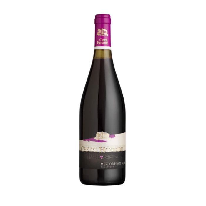 Cramele Recas Vin Rosu Castel Huniade Merlot & Pinot Noir  0.75L