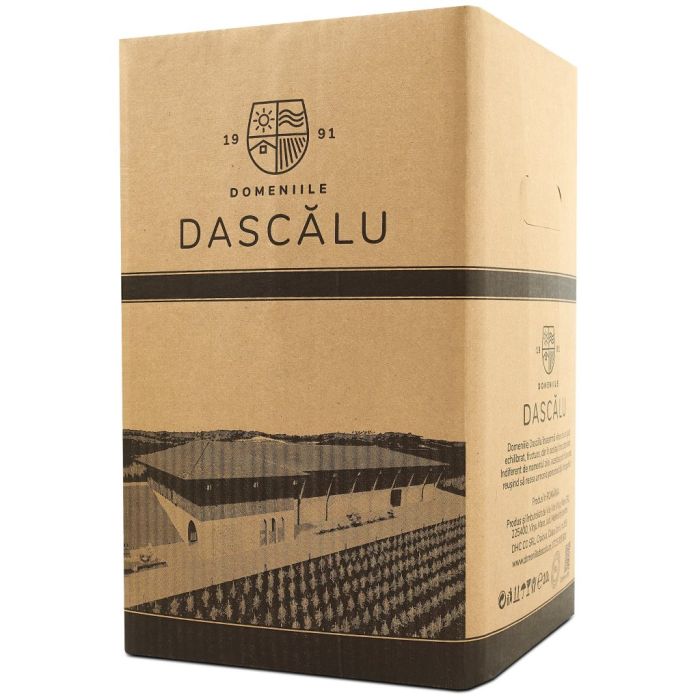 Domeniile Dascalu Vin Rose Syrah Demisec BIB 10 LITRI