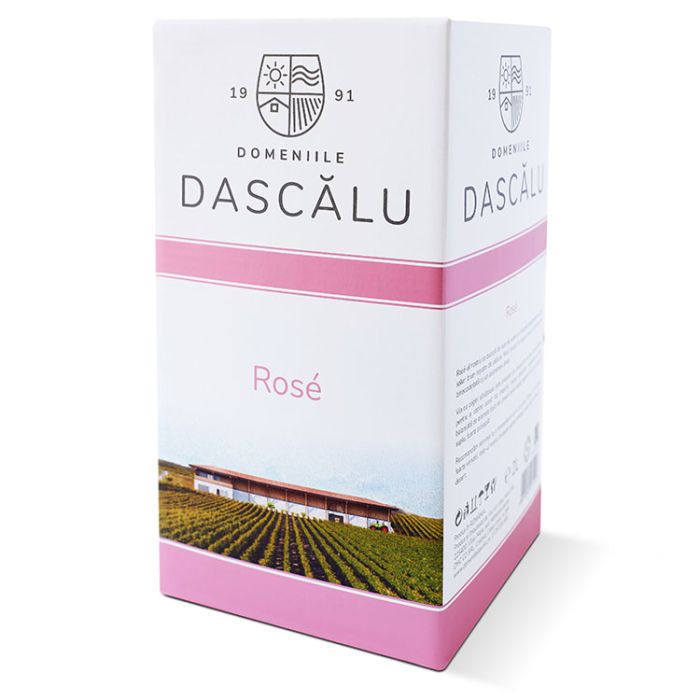 Domeniile Dascalu Vin Rose Syrah BIB 2L Domeniile Dascalu Vin Rose Syrah BIB 2L