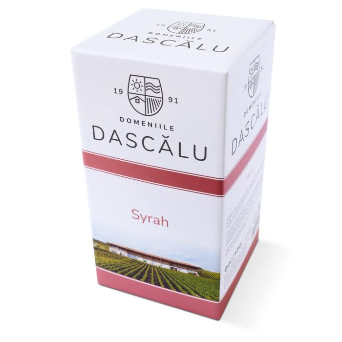 Domeniile Dascalu Vin Rosu Syrah BIB 2L Domeniile Dascalu Vin Rosu Syrah BIB 2L