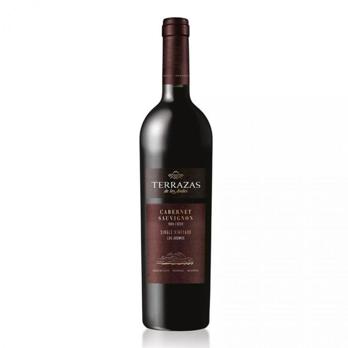 Terrazas De Los Andes Single Vineyard Vin Rosu Cabernet Sauvignon 0.75L Terrazas De Los Andes Single Vineyard Vin Rosu Cabernet Sauvignon 0.75L