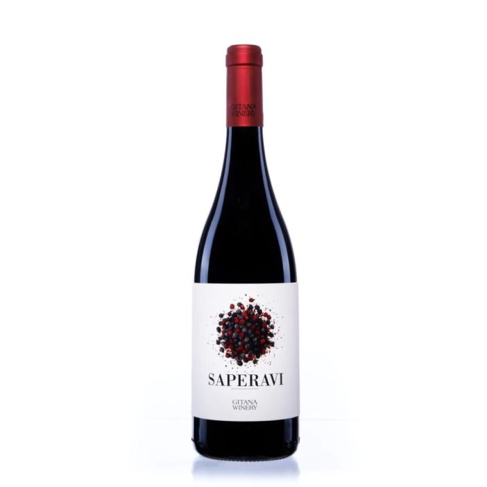 Gitana Saperavi Vin Rosu 0.75L Gitana Saperavi Vin Rosu 0.75L