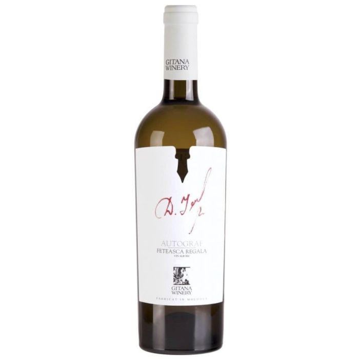 Gitana Vin Alb Autograf Feteasca Regala 0.75L Gitana Vin Alb Autograf Feteasca Regala 0.75L